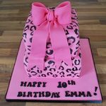Pink Leopard Print with Bow